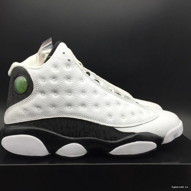 13 AIR "LOVE mens RESPECT" RETRO AND SNGL  JORDAN DAY white black 888164-112 0910